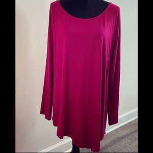 Umgee Pink Long-Sleeved Top